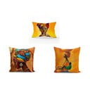 Set od 3 jastučnice Minimalist Cushion Covers African Culture, 45 x 45 cm