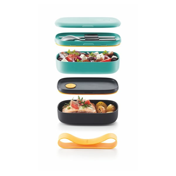 Kutija za ručak 2 kom To Go – Lékué-image-1