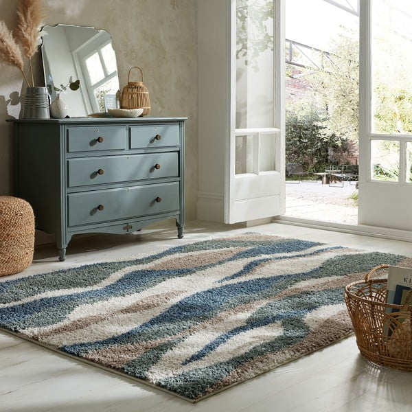 Zeleno-plavi tepih 80x150 cm Stream – Flair Rugs-image-1