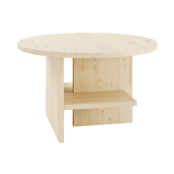 Okrugli stolić za kavu u prirodnoj boji Rondure - Karup Design-image-1