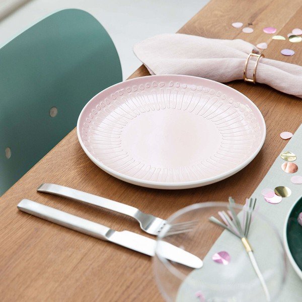 Bijelo-ružičasta porculanska ploča Villeroy & boch cvijet, ⌀ 24 cm-image-4