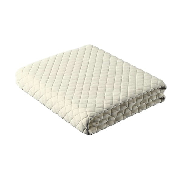Bijeli prošiveni prekrivač za bračni krevet 170x210 cm Posh Velvet - Yellow Tipi