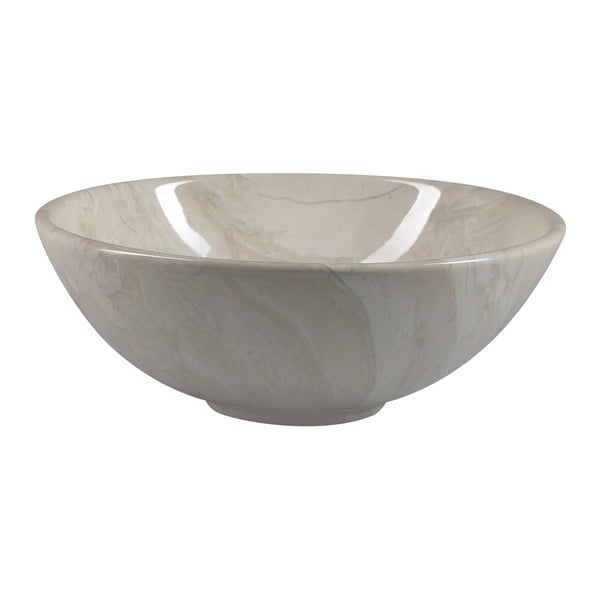 Bež keramički okrugao umivaonik ø 42 cm Dalma – Sapho-image-2