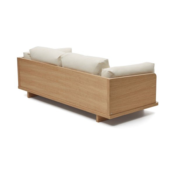 Bež sofa 225 cm Oaq – Kave Home-image-4