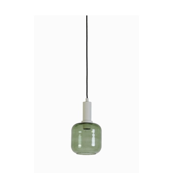 Zelena stropna svjetiljka sa staklenim sjenilom ø 16 cm Lekar - Light & Living