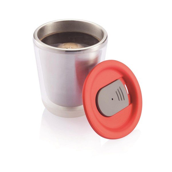 Crvena putna termo šalica XD Design Dia, 227 ml-image-2