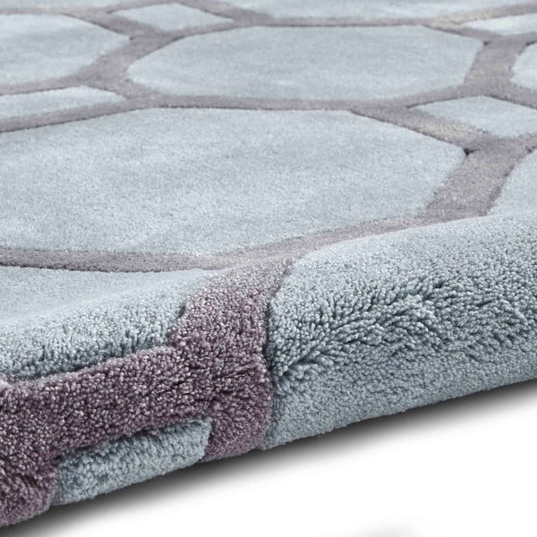 Plavo-sivi tepih Think Rugs Tile, 120 x 170 cm-image-3