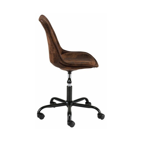 Smeđa uredska stolica na kotačima Støraa Dennis-image-1