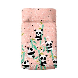Pamučni dječji prekrivač 130x100 cm Panda - Moshi Moshi