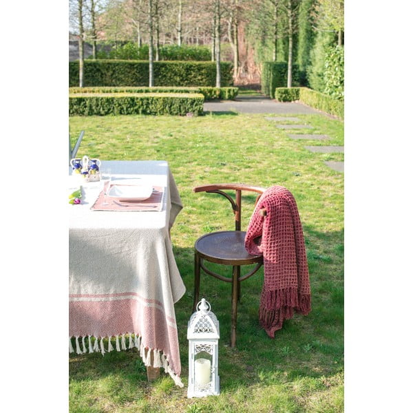 Smeđa-siva pamučna deka Tiseco Home Studio Waffle, 130 x 170 cm-image-3