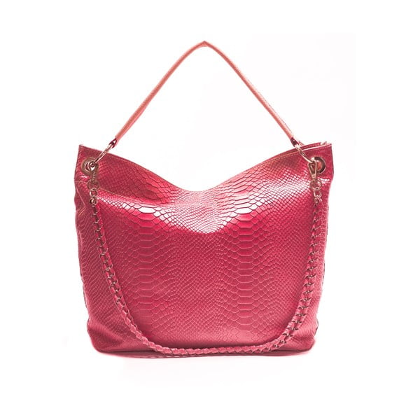 Kožna torbica Mangotti 8034, roza