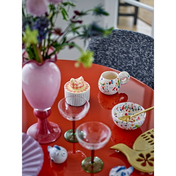 Krem zdjelice u setu 4 kom od kamenine 300 ml Freckles – Bloomingville-image-3