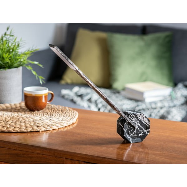 Crna LED stolna lampa (visina 38 cm) Octagon One – Gingko-image-1