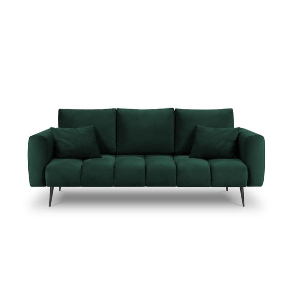 Tamnozelena sofa od baršuna Interieurs 86 Octave