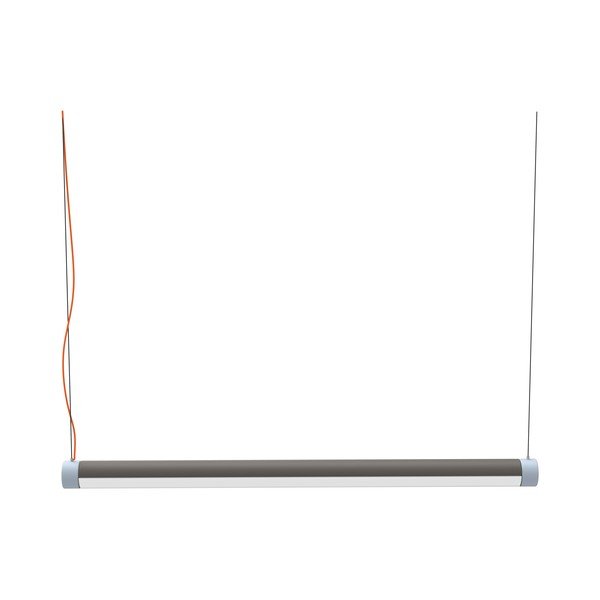 Siva LED viseća svjetiljka s mogućnosti zatamnjivanja Interplay – Hübsch