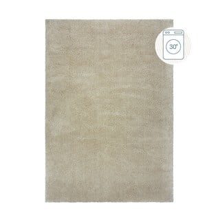 Bež perivi tepih od recikliranih vlakna 120x170 cm Fluffy – Flair Rugs