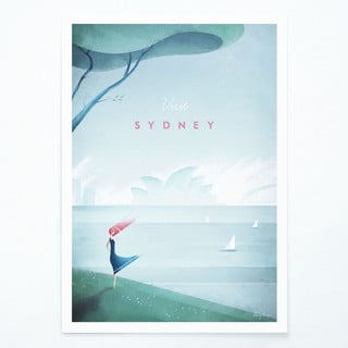 Poster Travelposter Sydney, 30 x 40 cm