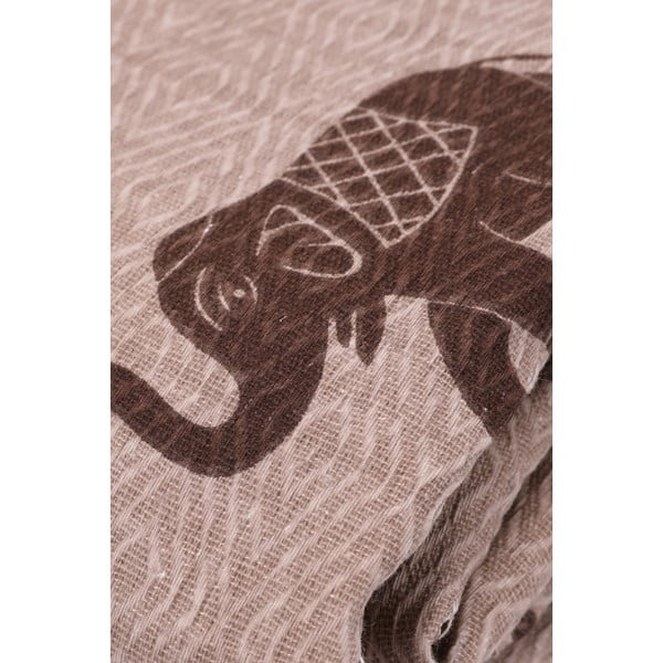 Pamučni prekrivač za bračni krevet s jastučnicom i plahtom Fil, 200 x 235 cm-image-1