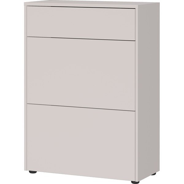 Krem ormarić u mat dekoru 70x99x34 cm Binetto – Germania