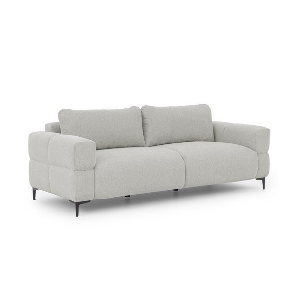 Svijetlo siva sofa 217 cm Helio – Ropez