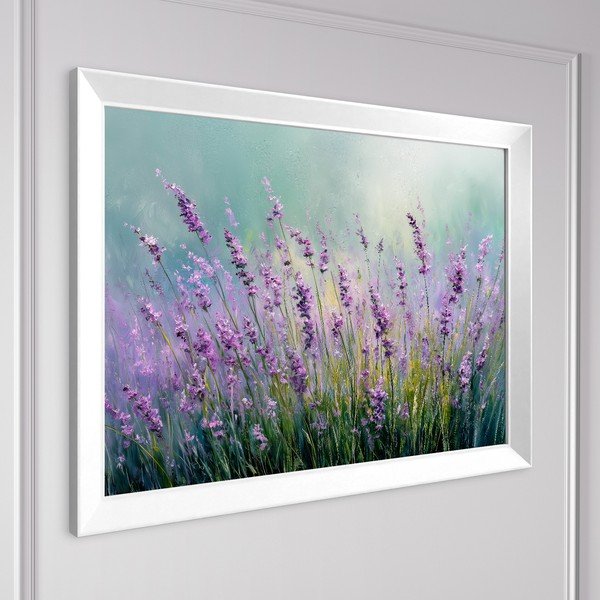 Tiskana slika s okvirom 75x56 cm Lavender – Styler-image-3