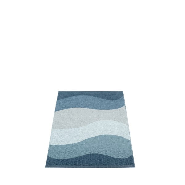 Plavi unutarnji i vanjski tepih 70x100 cm Urvi Water – Pappelina-image-2