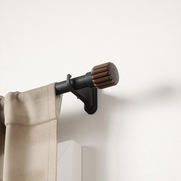 Mat crna željezna proširiva karniša 107 - 305 cm Evie – Umbra-image-2
