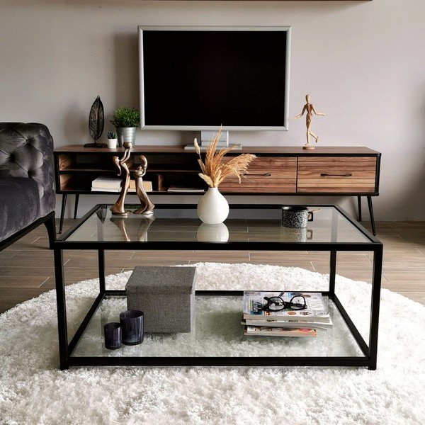 Crni stolić za kavu 60x90 cm Astro - Neostill-image-1