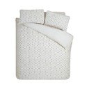 Krem posteljina za bračni krevet od mikropliša 200x200 cm Cosy Spot – Catherine Lansfield