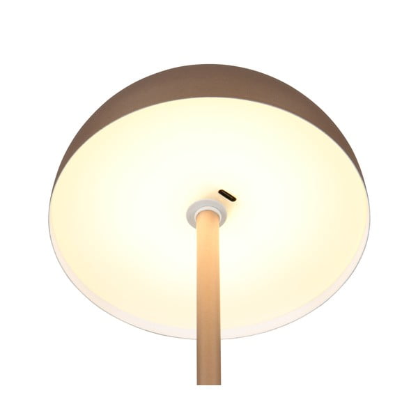 LED stolna lampa u brončanoj boji s metalnim sjenilom (visina 21 cm) Munoz – Trio-image-4