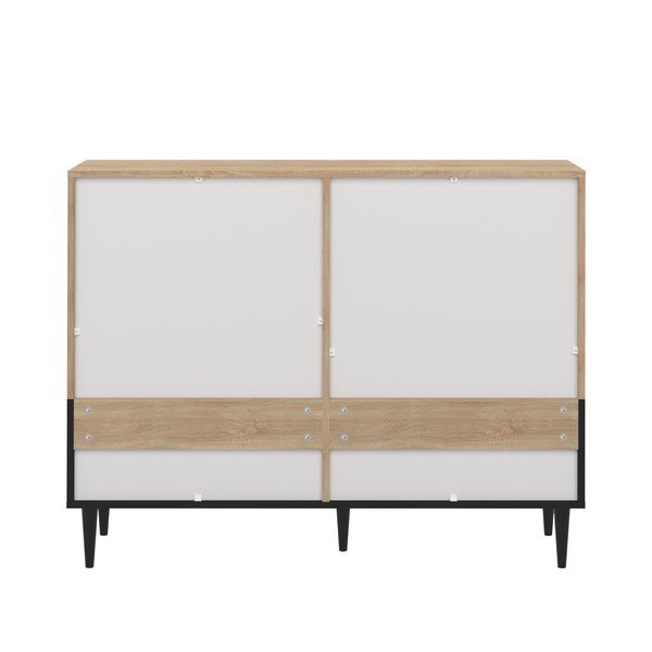 Crna donja komoda u TemaHome Horizon hrast dekoru-image-4