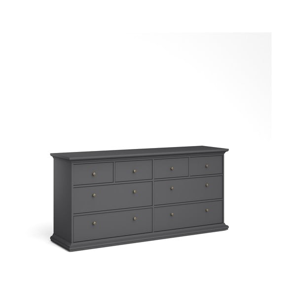 Siva niska komoda 183x87 cm Paris – Tvilum-image-4