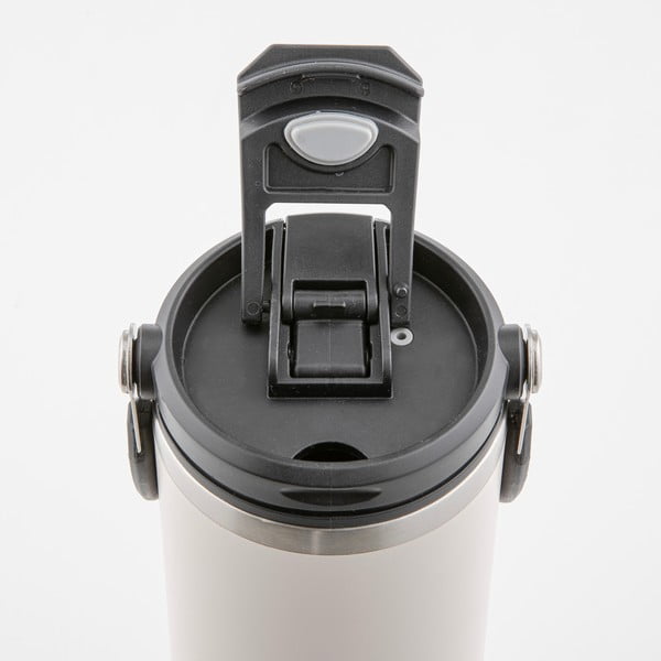 Crna boca za vodu za put od nehrđajućeg čelika 1 l Eco – Ladelle-image-4