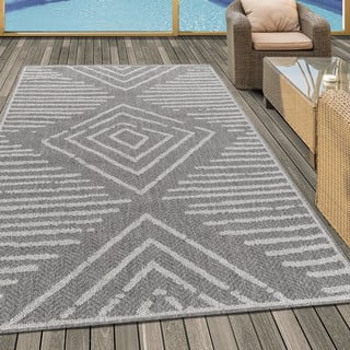 Sivi vanjski tepih 160x230 cm Aruba – Ayyildiz Carpets
