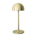 Mjedena LED stolna lampa s daljinskim upravljačem s metalnim sjenilom (visina 30 cm) Tim – Sirius
