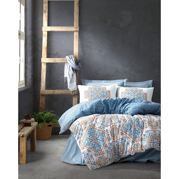 Pamučna posteljina s plahtama Cotton Box Grande, 200 x 220 cm