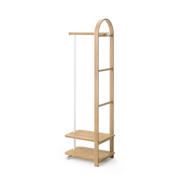 Set za hodnik od čvrste jeseni u prirodnoj boji 37x167x54 cm Bellwood – Umbra-image-3