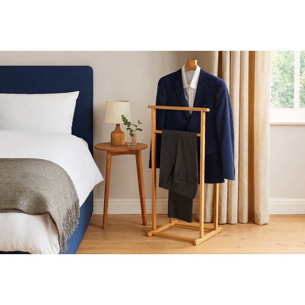 Od bambusa stalak za kapute u prirodnoj boji Aimo – Bonami Essentials-image-1