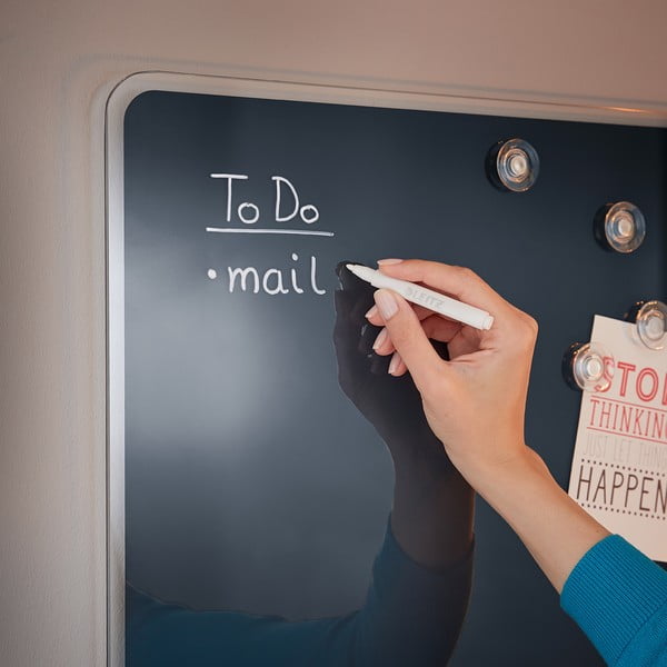 Siva staklena magnetska ploča leitz ugodna, 60 x 40 cm-image-4