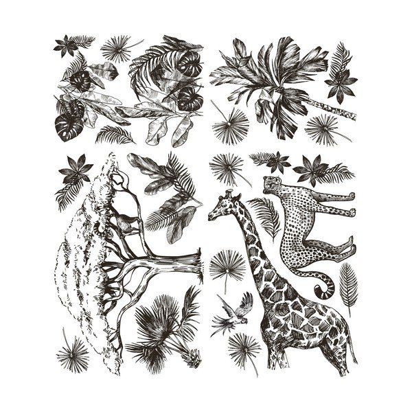 Ukrasne naljepnice na zidu Ambijent savana-image-4