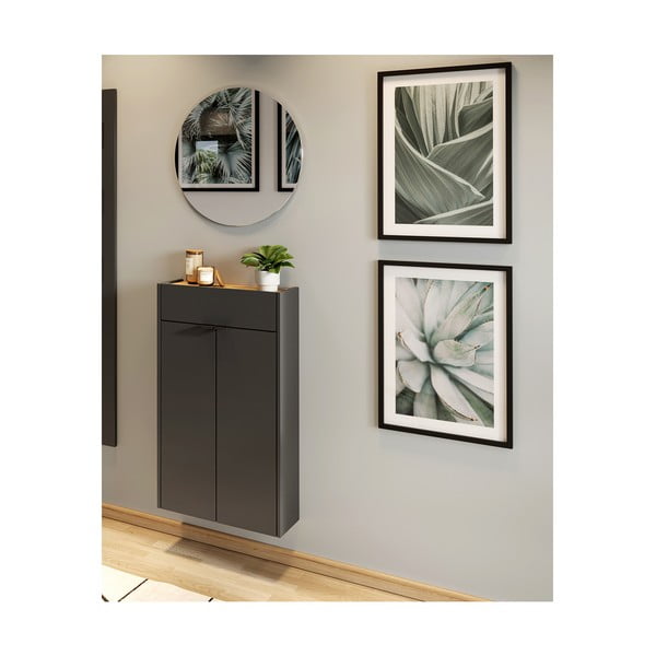 Antracitno sivi/natur set za hodnik Ameca – Germania-image-2