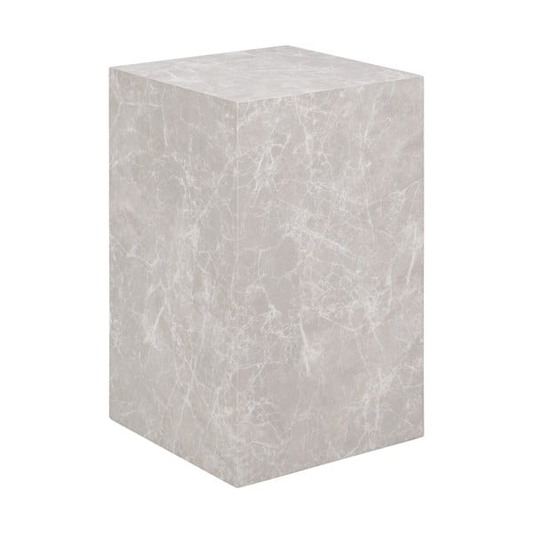 Pomoćni stol u mramornom dekoru 30x30 cm Prague – House Nordic