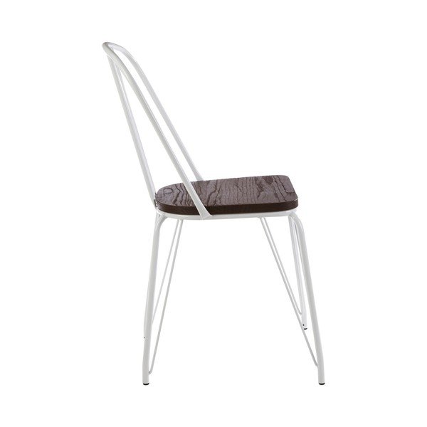 Bijela/u prirodnoj boji blagovaonska stolica od čvrstog brijesta District – Premier Housewares-image-4