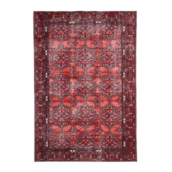 Crveni tepih Floorita Bosforo, 80 x 150 cm