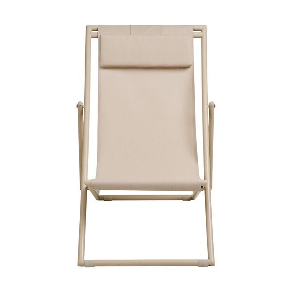 Bež metalna vrtna ležaljka Curtis – House Nordic-image-3