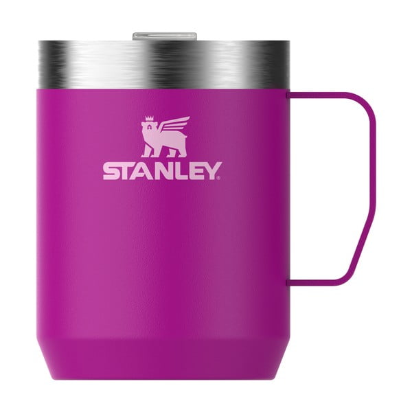 Ružičasta termo šalica od nehrđajućeg čelika 230 ml Stay-Hot Camp Mug Violet Blossom – Stanley