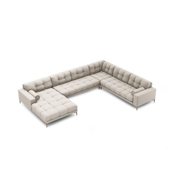 Bež kutna garnitura (s desnim kutom) Bali – Cosmopolitan Design-image-4