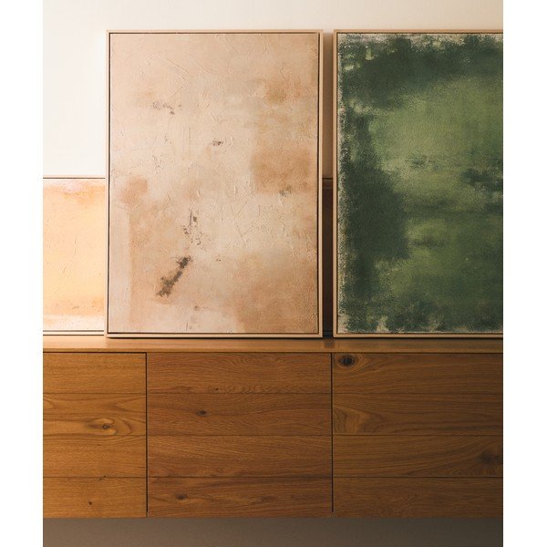 Ručno oslikana slika s okvirom/na platnu 60x90 cm Selnar – Kave Home-image-2