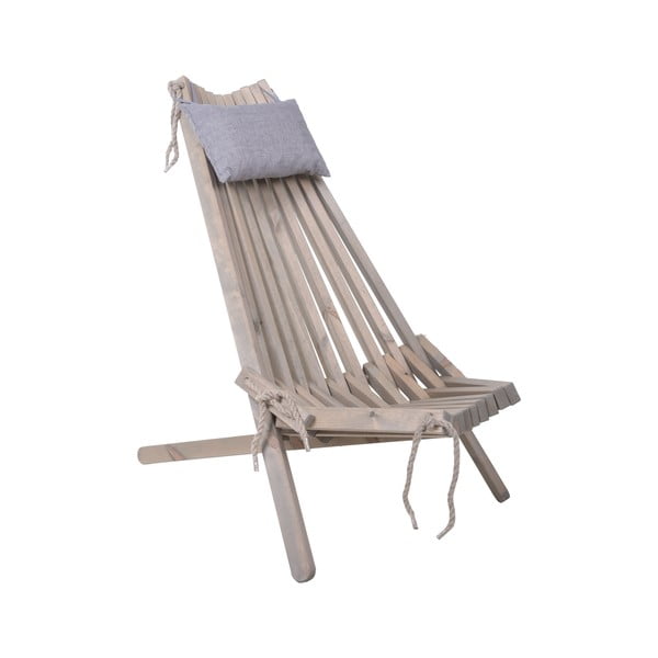 Siva drvena vrtna stolica Falun - Garden Pleasure