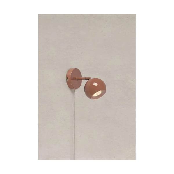 Smeđa zidna lampa s utikačem Pop – Markslöjd-image-2